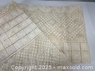 MaxSold Auction: Vintage Lace Tablecloth - Campbell (California, USA) PARTNER MANAGED Estate Sale Online Auction - Dell Avenue
