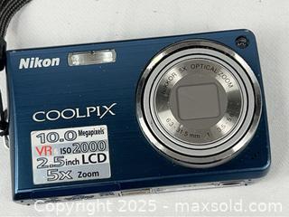 MaxSold Auction: Vintage Nikon Coolpix S550 Digital Camera - Campbell (California, USA) PARTNER MANAGED Estate Sale Online Auction - Dell Avenue