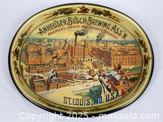 MaxSold Auction: Vintage Style Anheuser Busch Bar Trays - Campbell (California, USA) PARTNER MANAGED Estate Sale Online Auction - Dell Avenue