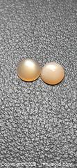 MaxSold Auction:  Natural peach moonstone pair - Hamilton (Ontario, Canada) PARTNER MANAGED Reseller Online Auction - Mohawk Road West