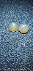 MaxSold Auction:  Natural peach moonstone pair - Hamilton (Ontario, Canada) PARTNER MANAGED Reseller Online Auction - Mohawk Road West