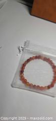 MaxSold Auction: Natural red agate bracelet  - Hamilton (Ontario, Canada) PARTNER MANAGED Reseller Online Auction - Mohawk Road West
