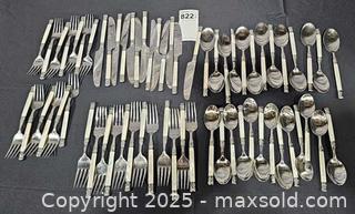 MaxSold Auction: Mother of Pearl Flatware set, 60 pieces  - Hatboro (Pennsylvania, USA) PARTNER MANAGED Estate Sale Online Auction - Jacksonville Road