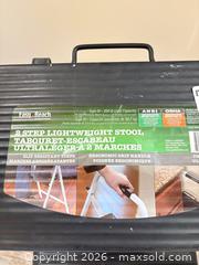 MaxSold Auction: Easy Reach 2-Step Lightweight Folding Stool / Step Ladder A - Ottawa (Ontario, Canada) PARTNER MANAGED Downsizing Online Auction - Sablewood Place