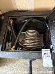 MaxSold Auction: Hose Reel Storage Box with Hand Crank B - Ottawa (Ontario, Canada) PARTNER MANAGED Downsizing Online Auction - Sablewood Place