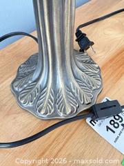 MaxSold Auction: Stained Glass Dragonfly Table Lamp, Brass Base A - Ottawa (Ontario, Canada) PARTNER MANAGED Downsizing Online Auction - Sablewood Place