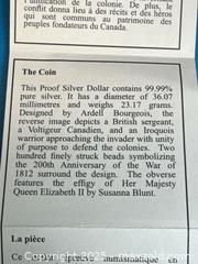 MaxSold Auction: 2012 Canada Proof Silver Dollar — NON Taxable 99.99% pure SILVER - Lincoln  (Ontario, Canada) SELLER MANAGED Downsizing Online Auction - Bartlett Road (STORAGE)