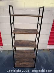 MaxSold Auction: 5-Shelf Open Shelving Unit / Bookcase, Approx. 64–65 in H - Decatur (Georgia, USA) SELLER MANAGED Moving Online Auction - Snapfinger Woods Drive (STORAGE)