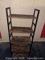 MaxSold Auction: 5-Shelf Open Shelving Unit / Bookcase, Approx. 64–65 in H - Decatur (Georgia, USA) SELLER MANAGED Moving Online Auction - Snapfinger Woods Drive (STORAGE)