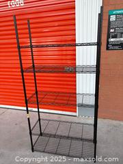 MaxSold Auction: 5 rack metal shelf - Decatur (Georgia, USA) SELLER MANAGED Moving Online Auction - Snapfinger Woods Drive (STORAGE)