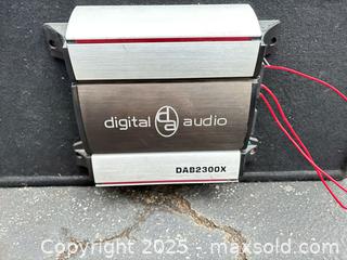 MaxSold Auction: Dual 10&#34; Subwoofer Enclosure with Plexiglass Display Window - Decatur (Georgia, USA) SELLER MANAGED Moving Online Auction - Snapfinger Woods Drive (STORAGE)