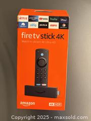 MaxSold Auction: Fire Stick TV 4k Sealed New - Decatur (Georgia, USA) SELLER MANAGED Moving Online Auction - Snapfinger Woods Drive (STORAGE)