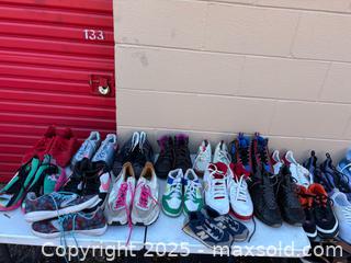 MaxSold Auction: Mixed shoe lot kids - adults  - Decatur (Georgia, USA) SELLER MANAGED Moving Online Auction - Snapfinger Woods Drive (STORAGE)