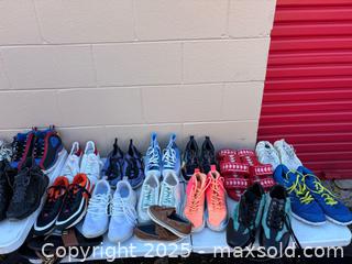 MaxSold Auction: Mixed shoe lot kids - adults  - Decatur (Georgia, USA) SELLER MANAGED Moving Online Auction - Snapfinger Woods Drive (STORAGE)
