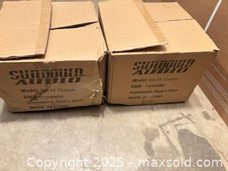 MaxSold Auction: Pioneer TS-A250D4 Dual Voice Coil Subwoofer Pair (2) - Decatur (Georgia, USA) SELLER MANAGED Moving Online Auction - Snapfinger Woods Drive (STORAGE)
