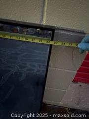 MaxSold Auction: Rectangular Framed Wall Mirror, 25 x 31–32 in, Black - Decatur (Georgia, USA) SELLER MANAGED Moving Online Auction - Snapfinger Woods Drive (STORAGE)