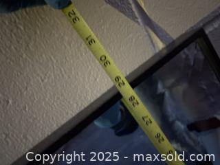 MaxSold Auction: Rectangular Framed Wall Mirror, 25 x 31–32 in, Black - Decatur (Georgia, USA) SELLER MANAGED Moving Online Auction - Snapfinger Woods Drive (STORAGE)