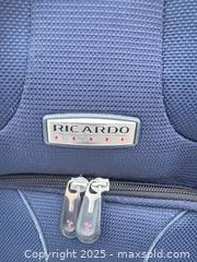MaxSold Auction: Ricardo (Elite) Navy Blue Soft-Sided Luggage — 2-Piece Set - Decatur (Georgia, USA) SELLER MANAGED Moving Online Auction - Snapfinger Woods Drive (STORAGE)