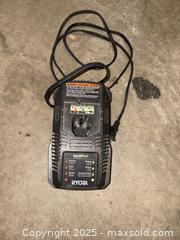 MaxSold Auction: Ryobi IntelliPort ONE+ Battery Charger (Corded AC) - Decatur (Georgia, USA) SELLER MANAGED Moving Online Auction - Snapfinger Woods Drive (STORAGE)