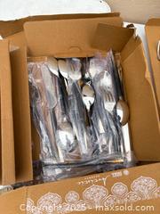 MaxSold Auction: Silverware Lot  - Decatur (Georgia, USA) SELLER MANAGED Moving Online Auction - Snapfinger Woods Drive (STORAGE)