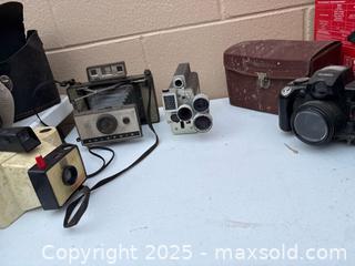 MaxSold Auction: Vintage/ antique Camera lot  - Decatur (Georgia, USA) SELLER MANAGED Moving Online Auction - Snapfinger Woods Drive (STORAGE)
