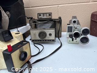 MaxSold Auction: Vintage/ antique Camera lot  - Decatur (Georgia, USA) SELLER MANAGED Moving Online Auction - Snapfinger Woods Drive (STORAGE)