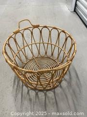 MaxSold Auction: Large Wicker Basket - Aurora (Ontario, Canada) SELLER MANAGED Moving Online Auction - Goulding Avenue (STORAGE)