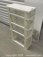 MaxSold Auction: Skinny Plastic Storage Drawer - Aurora (Ontario, Canada) SELLER MANAGED Moving Online Auction - Goulding Avenue (STORAGE)