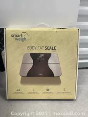 MaxSold Auction: Smart Weigh Body Fat Scale - Aurora (Ontario, Canada) SELLER MANAGED Moving Online Auction - Goulding Avenue (STORAGE)