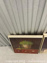 MaxSold Auction: Three Still-life Paintings - Aurora (Ontario, Canada) SELLER MANAGED Moving Online Auction - Goulding Avenue (STORAGE)