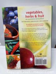 MaxSold Auction: “Vegetables, Herbs & Fruit” an illustrated encyclopedia - Aurora (Ontario, Canada) SELLER MANAGED Moving Online Auction - Goulding Avenue (STORAGE)