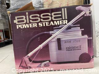 MaxSold Auction: Vintage Bissell Power Steamer - Aurora (Ontario, Canada) SELLER MANAGED Moving Online Auction - Goulding Avenue (STORAGE)