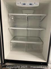 MaxSold Auction: Whirlpool Fridge (As is) 18.5cuft Bottom Freezer - Aurora (Ontario, Canada) SELLER MANAGED Moving Online Auction - Goulding Avenue (STORAGE)