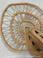 MaxSold Auction: Woven Wall Hanging Decoration Mask - Aurora (Ontario, Canada) SELLER MANAGED Moving Online Auction - Goulding Avenue (STORAGE)