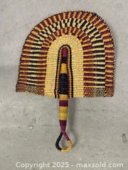 MaxSold Auction: Woven Wicker Fan Wall Hanging Decoration - Aurora (Ontario, Canada) SELLER MANAGED Moving Online Auction - Goulding Avenue (STORAGE)
