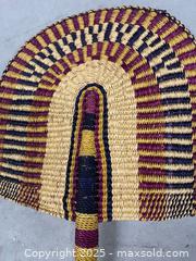 MaxSold Auction: Woven Wicker Fan Wall Hanging Decoration - Aurora (Ontario, Canada) SELLER MANAGED Moving Online Auction - Goulding Avenue (STORAGE)