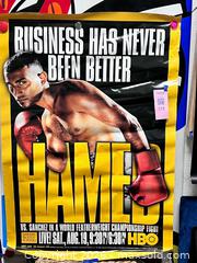 MaxSold Auction: 2000 Hamid vs. Sanchez Boxing Poster – “Business Has Never Been Better” HBO Memorabilia - Los Angeles (California, USA) SELLER MANAGED Reseller Online Auction - Devonshire Street