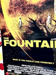 MaxSold Auction: 2006 The Fountain Movie Poster - Los Angeles (California, USA) SELLER MANAGED Reseller Online Auction - Devonshire Street