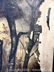 MaxSold Auction: Antique Mid-Century Landscape Art Print – Scenic View –– As-Is - Los Angeles (California, USA) SELLER MANAGED Reseller Online Auction - Devonshire Street