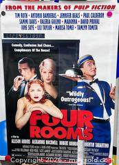 MaxSold Auction: Four Rooms Movie Poster - Los Angeles (California, USA) SELLER MANAGED Reseller Online Auction - Devonshire Street