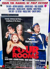 MaxSold Auction: Four Rooms Movie Poster - Los Angeles (California, USA) SELLER MANAGED Reseller Online Auction - Devonshire Street