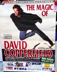 MaxSold Auction: Vintage David Copperfield Magic Poster Belgium Dutch Text Rare International - Los Angeles (California, USA) SELLER MANAGED Reseller Online Auction - Devonshire Street