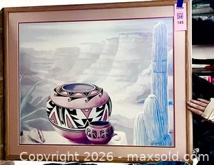 MaxSold Auction: Vintage Indigenous American Southwestern Art Print - Los Angeles (California, USA) SELLER MANAGED Reseller Online Auction - Devonshire Street