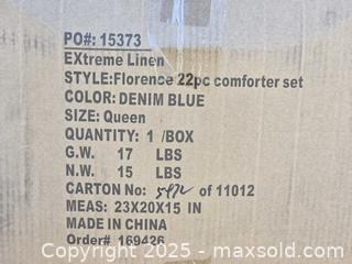 MaxSold Auction: Brand new highgate manor 22 pc comforter set - Sun City (Arizona, USA) PARTNER MANAGED Downsizing Online Auction - North 107th Avenue