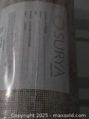 MaxSold Auction: Brand new surya rug 7&#39;10&#34; x 10&#39; - Sun City (Arizona, USA) PARTNER MANAGED Downsizing Online Auction - North 107th Ave
