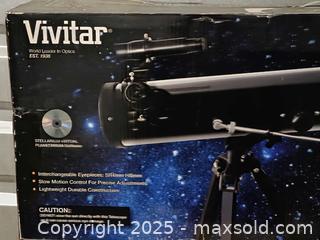 MaxSold Auction: Brand new vivtar reflector telescope  - Sun City (Arizona, USA) PARTNER MANAGED Downsizing Online Auction - North 107th Ave