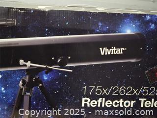 MaxSold Auction: Brand new vivtar reflector telescope  - Sun City (Arizona, USA) PARTNER MANAGED Downsizing Online Auction - North 107th Ave