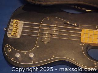 MaxSold Auction: Gibson epiphone bass guitar with soft case - Sun City (Arizona, USA) PARTNER MANAGED Downsizing Online Auction - North 107th Avenue
