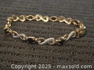 MaxSold Auction: Gorgeous sterling silver tennis bracelet  - Sun City (Arizona, USA) PARTNER MANAGED Downsizing Online Auction - North 107th Ave