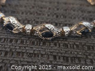 MaxSold Auction: Pretty sterling silver tennis bracelet  - Sun City (Arizona, USA) PARTNER MANAGED Downsizing Online Auction - North 107th Ave